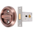 thumbnail image 2 of Shisuyan Stainless Steel Handle Lock Multi Red Bronze 1Pc 3.62X3.07In, 2 of 8