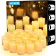 thumbnail image 1 of Lámpara SHYMERY Velas LED sin llama tipo votiva, 50 unidades, 3,8 x 4 cm, 1 of 6