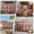 thumbnail image 5 of Valentine's Day Outdoor Waterproof Pillow Covers, Love Heart Romantic Roses Gnomes Wooden Decorative Square Throw Pillowcase Sofa Cushion Sham for Patio/Couch/Chair, 16"x16" 2 Pack, 5 of 8