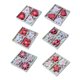 thumbnail image 3 of Worallymy 12 Uds. colgantes de madera con estampado navideño Animal de dibujos animados/campana/copo de nieve/estrella/adorno de árbol decoración colgante Worallymy JD735807132, 3 of 7