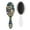 Mandala In, variant on Emperor Penguin Print Hair Brush - Gentle Detangling Paddle Brush with Round-Tip Bristles for All Hair Types, Cute Snowflake Winter Animal Design