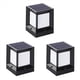 thumbnail image 1 of 3X de Columna Solar LED Lámpara de Pilar con Energía Solar Luz de Pared Impermeable para Exteriores para Jardín Paisajístico de Patio 10CM, 1 of 5
