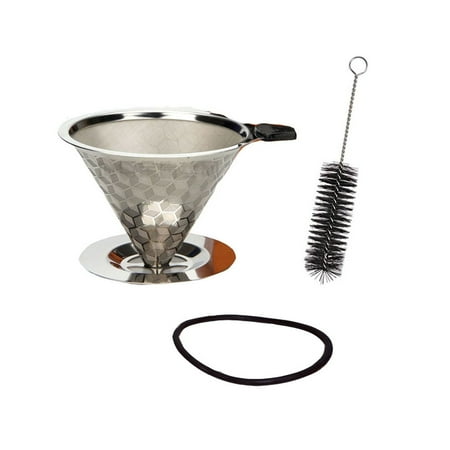 

BE-TOOL 304 Stainless Steel Coffee Filter Hand-Brewed Coffee Filter Coffee Filtration or Tea Brewing Reusable