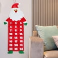 thumbnail image 4 of 2x Advent Calendar Decoration Fabric Reusable Home Indoor Door BLESIY Calendario de adviento, 4 of 8