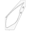 Genuine OE Mazda Door Weather-Strip - KD53-59-760D