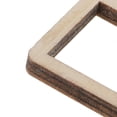 thumbnail image 3 of 20 marcos de madera sin terminar, piezas de madera para modelismo y artesanía en madera, 30 mm 20 piezas 30 mm, 3 of 9