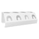 thumbnail image 3 of Rejilla para secar botellas daixiaolindai antideslizante soporte para vasos de drenaje de cocina hierro y silicona blanco, 3 of 10