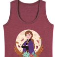 thumbnail image 3 of Frozen - Fall - Anna & Leaves - Women's Racerback Tank Top, 3 of 5