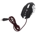 thumbnail image 1 of Milisten Novelty Computer Mouse With Professional Game Chip 1Set Black Abs Gaming Back to School, 1 of 6