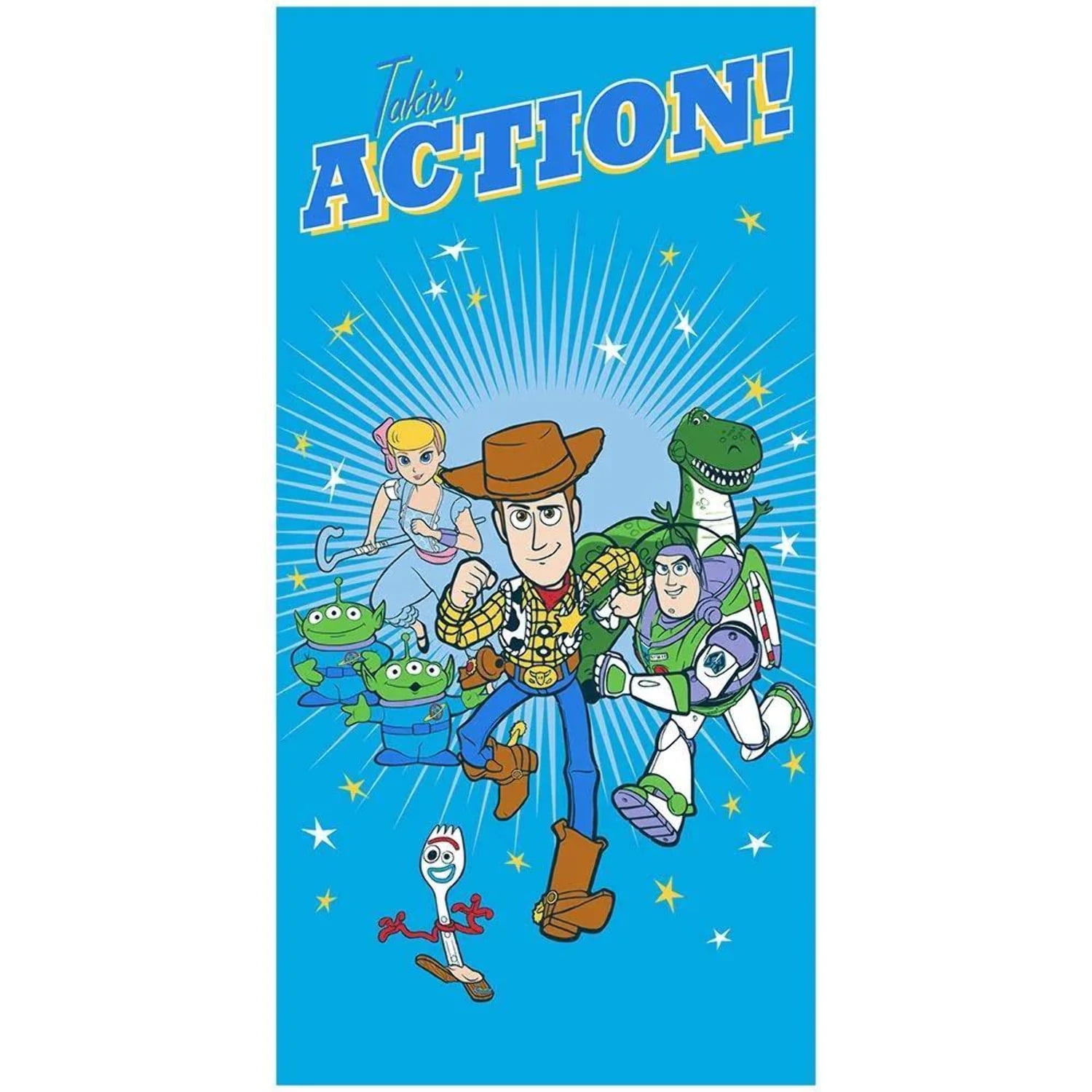Disney Beach Towels Toy Story Action Beach