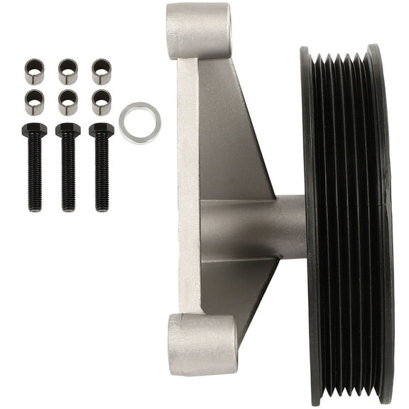 ECCPP A/C Compressor Bypass Pulley 34196 Durable Replacement for Smooth AC Performance Fits 1996-2005 for Buick LeSabre 3.8L