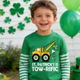 thumbnail image 2 of DDSOL Toddler Boys T-Shirts St.Patrick's Day Graphic Long Sleeves Tops Green 2T, 2 of 7