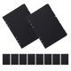 thumbnail image 1 of AURARMLET Divisores De Página Negros Para Archivador Con Pestañas Removibles Material Papel, 1 of 8