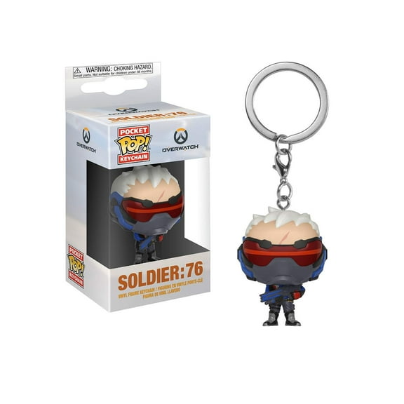 Funko Pop! Keychain: Overwatch - Soldier: 76