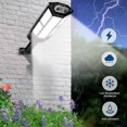 thumbnail image 2 of Paquete de 2 luces de pared con sensor de movimiento, 84 LED con 3 modos para jardín, 2 of 4