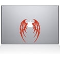thumbnail image 1 of The Decal Guru 1048-MAC-15P-P Demon Wings Decal Vinyl Sticker for 15" MacBook Pro 2015 & Older Models, Orange, 1 of 1