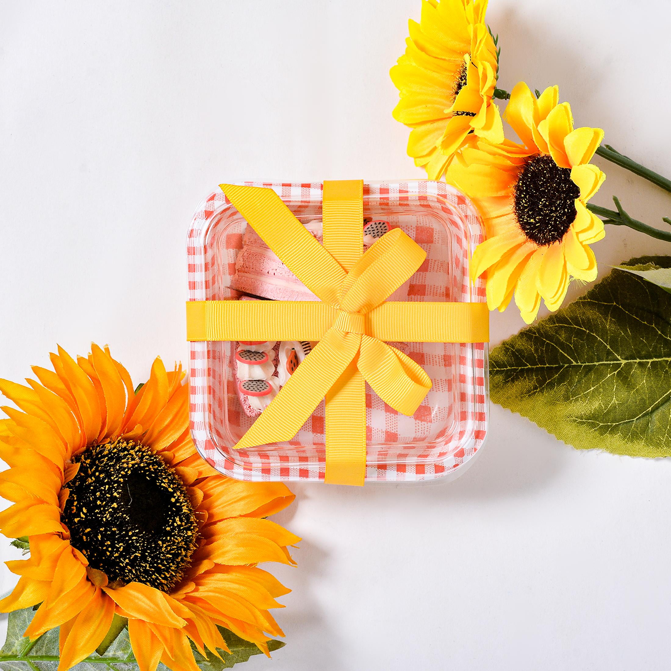 Gwen Studios 5/8" Yellow Grosgrain Ribbon, 3 Yards
