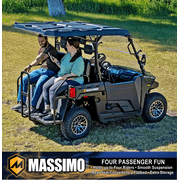 Massimo Buck 250X Side by Side 2WD 177cc EFI 12hp, Gas Golf Cart UTV - Green