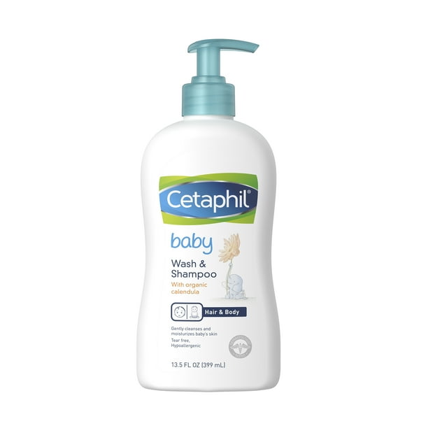 Cetaphil Baby Wash and Shampoo 13.5 oz
