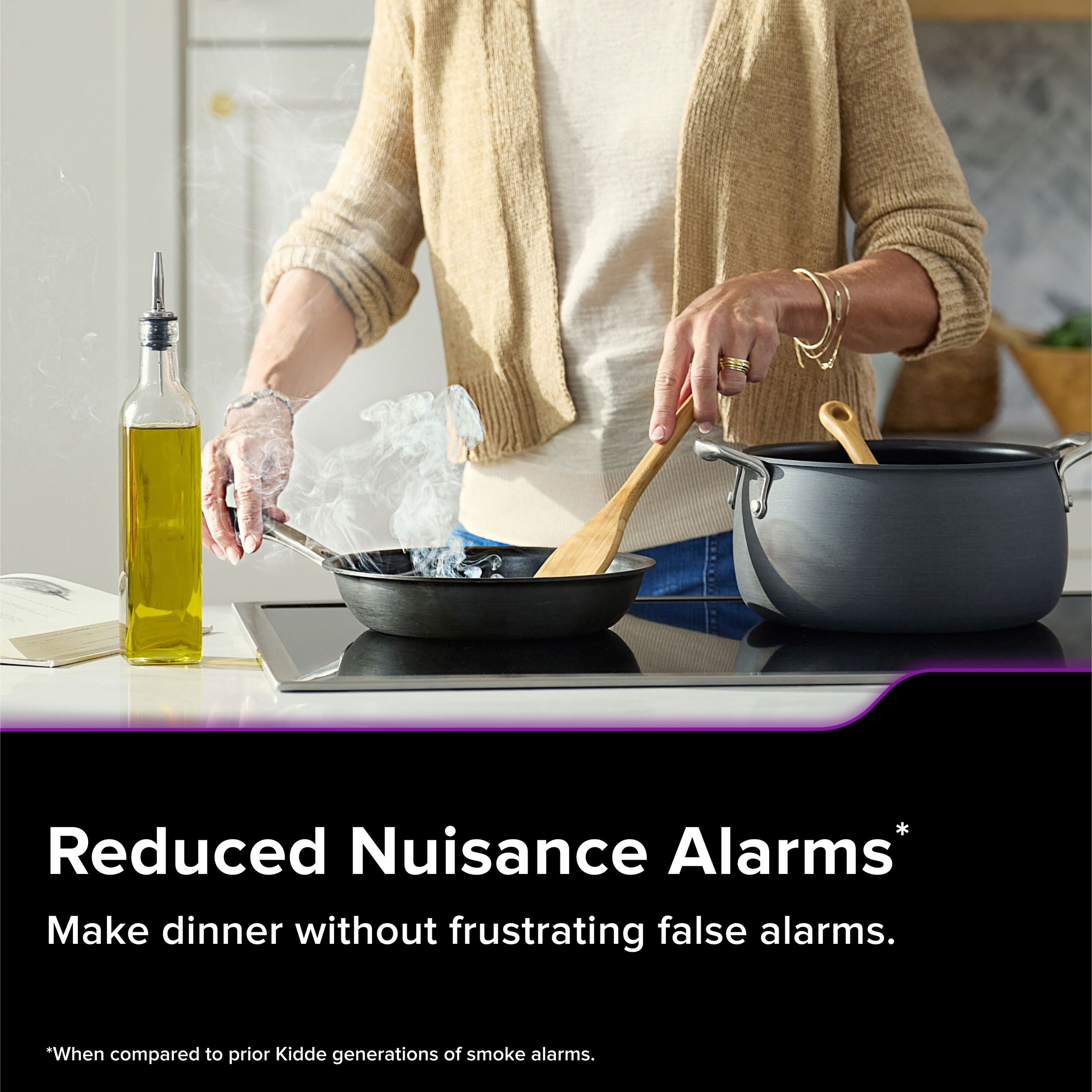 Kidde 30CUAR-W Hardwired Interconnect Smoke and Carbon Monoxide Alarm