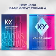 K-Y Yours & Mine Couples Lubricant, 3 oz (Pack of 2)