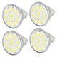 thumbnail image 4 of 4 unids/set MR11 bombilla de foco LED con Base de doble aguja disipación de calor de 360 ° 3W 12 LED bombilla de lámpara blanco cálido, 4 of 8
