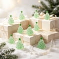 thumbnail image 6 of Ouuluon Set of 10 Luminous Mini Figurines, Glow in Dark Resin Tabletop Ornaments for Holiday Party Decor, 6 of 6
