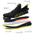 thumbnail image 6 of CONIVISON Men & Woman Steel Toe Work Shoes – Breathable Mesh, Non-Slip, Puncture Resistant Safety Sneakers, 6 of 6