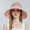 Pink, variant on IDALL Sun Hat Visor Hats Women Outdoor Sunscreen Sun Hat All Match Tethered Large Brimmed Sun Hat Beach Hat Summer Hats Black One Size