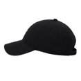 thumbnail image 5 of Women Mens Baseball Cap Letter P Embroidered Baseball Cap Adjustable Sun Hat For Casual Outdoor Black One Size, 5 of 9