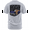 ATHLETIC HEATHER, variant on men's Hard Time Lowrider athletic heather classic fit front and back print graphic tee shirt