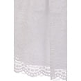 thumbnail image 5 of Flower Girl Dress Curly V-Neck White Embroidery AllOver for Big Girl White 14 JKS.2066, 5 of 5