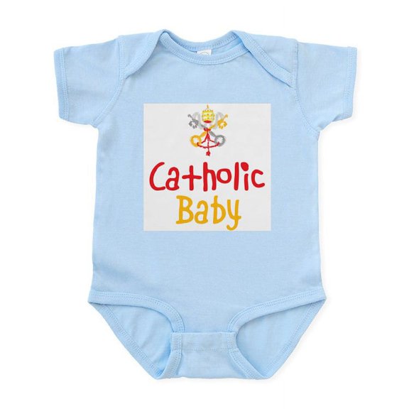 CafePress - Catholic Baby Infant Bodysuit - Baby Light Bodysuit, Size Newborn - 24 Months
