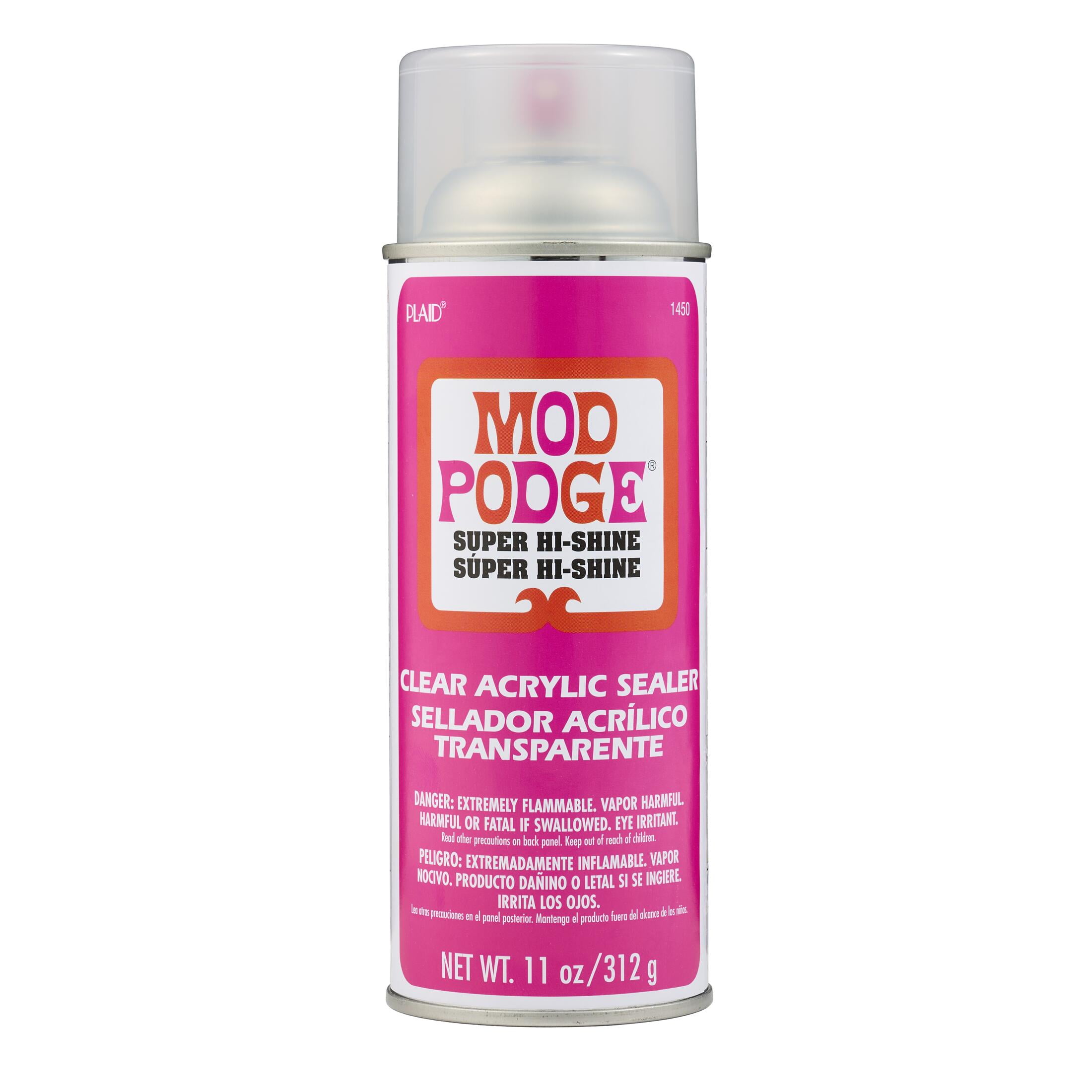 High Gloss Shoe Paint Sealant Mod Podge Acrylic Sealer, Super High