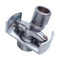 thumbnail image 4 of Shower Faucet Adapter Copper Clawfoot Tub Faucet Adapter Angled Curved Foot Part Easy Installation Wall Mount 0-40 degree Adjustable For Home Short 18mm, 4 of 8