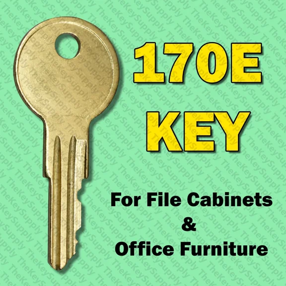 170E Key For Desk File Cabinet & Office Furniture
