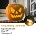 thumbnail image 3 of DUNCHATY 21" LED Jack-O-Lantern - Pre-Lit Halloween Pumpkin Lantern for Indoor/Outdoor Décor-Angry Face, 3 of 5