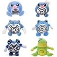 thumbnail image 2 of Pokemon Poliwrath Poliwag Poliwhirl Politoed Plush Toy Soft Anime Stuffed Peluche Doll Kawaii Hobby Hot Collection Birthday Gift, 2 of 5