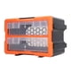 thumbnail image 5 of Caja organizadora de Hardware, caja de herramientas con 2 cajones, caja de almacenamiento de componentes de tornillo de gran capacidad, 5 of 9