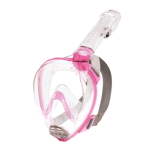 Máscara Cressi Full Face Baron Claro/Rosa Talla S/M