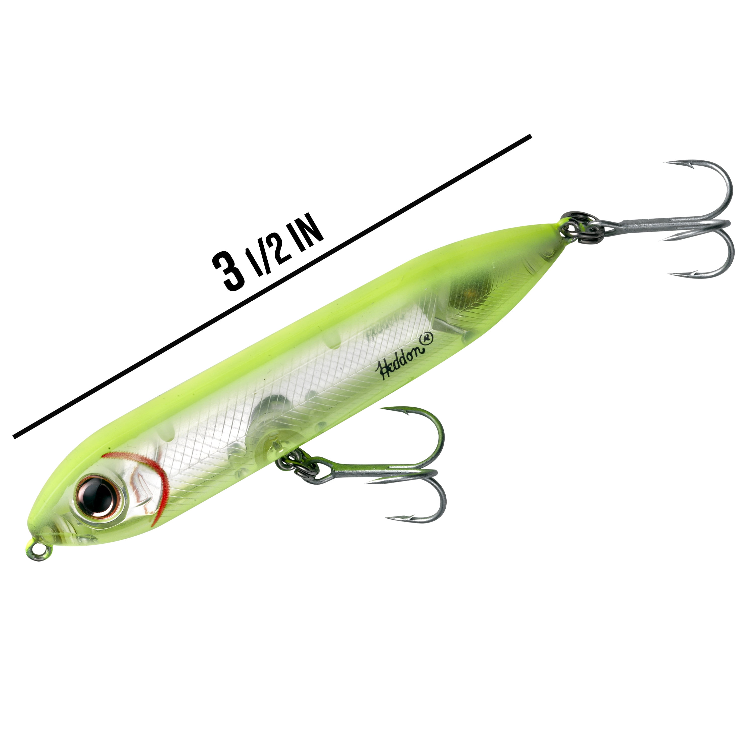 Heddon Super Spook Jr Fishing Lure Hard bait White Pink Silver