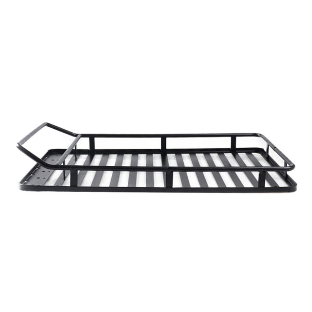 Portador de equipaje RC Roof Rack Portaequipajes LED para Axial SCX10 1 /10 RC Crawler Magideal Portador de equipaje RC Roof Rack