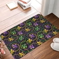 thumbnail image 4 of Goofa 16"x24" Inches Mardi Gras6 Doormats for Outdoor Entrance - Non-Slip Welcome Mat, Heavy Duty Door Mats Outdoor, Spring Doormat, 4 of 9