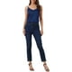 thumbnail image 2 of Camiseta de satén para mujer, top sin mangas con escote en V, blusa casual y formal, camisón de capa 2026 S, color marino, 2 of 5