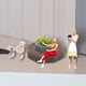 thumbnail image 3 of Figuras en Miniatura 1:64, Set de Juguetes para Personalizar Escenas Playeras, 3 of 9