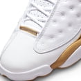 thumbnail image 5 of Air Jordan 13 Retro 414571-171 Men's White Leather Mid Top Sneaker Shoes PIN52 (8.5), 5 of 5