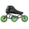 thumbnail image 1 of Atom Luigino Strut 3 Wheel Inline Skate Package (Matrix 100mm, 12 (11 Men's), Black, SWISS), 1 of 2