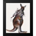 thumbnail image 2 of Brooks, Donna 15x18 Black Modern Framed Museum Art Print Titled - Bath Animals IV, 2 of 5