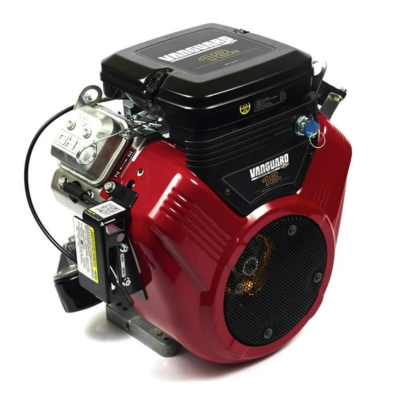 Briggs & Stratton Heavy Durable Small Engines with Engine Motor Power, Cast Iron Black Red
