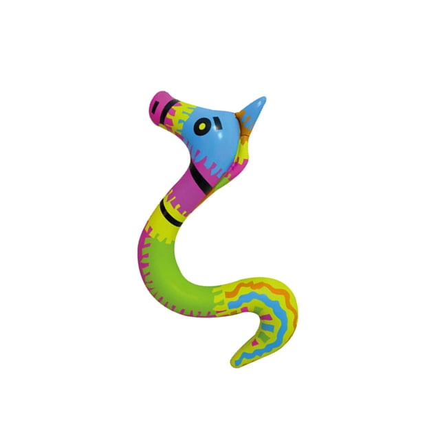 pitrice Inflatable Floating Noodle Swimming Pool Rest Outdoor Beach Toy Hippocampus 131x19cm
